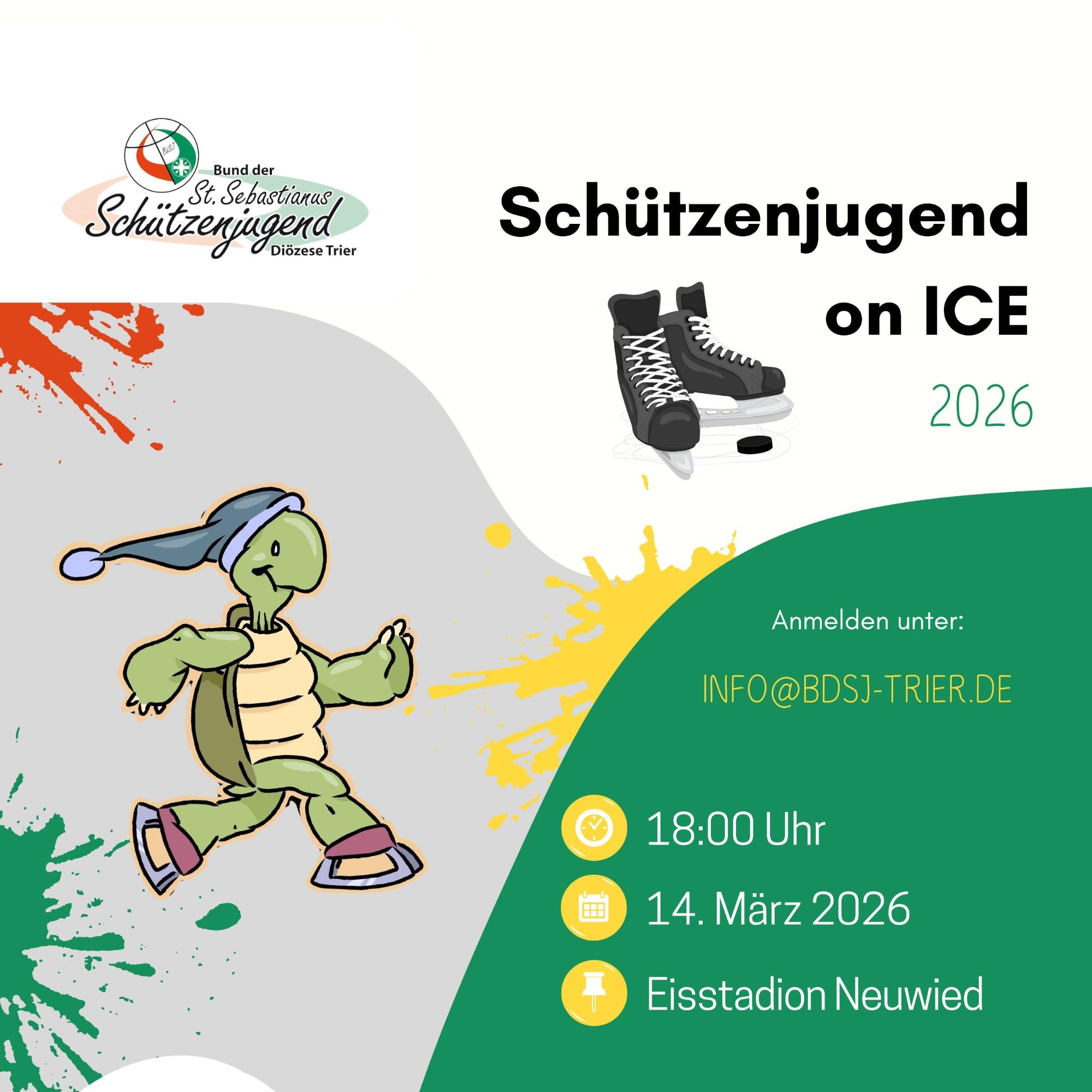 Herzliche Einladung zu Schützenjugend on Ice