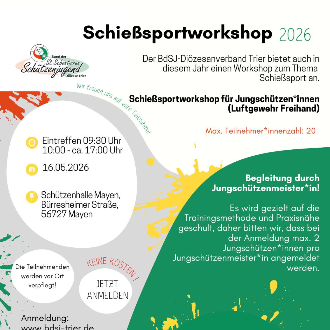 Schießworkshop 2026